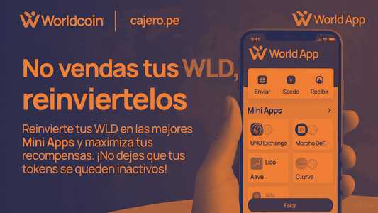 Multiplica tus WLD antes de venderlos en nuestras tiendas bitcoin